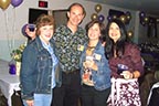 Barb Bowcok, Dave Reed, Micki Bridewell and Lourdes Ribera-Reed