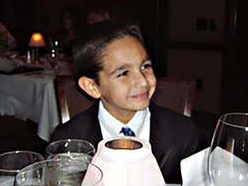 Johnny at Ruth's Chris in 2006