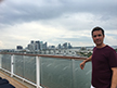 Steve on Celebrity Equinox leaving Miami.