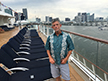 Ron on Celebrity Equinox leaving Miami.