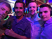 Ron, Steve, Marlon and Tom at the Silent Disco