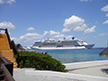 Celebrity Equinox and Royal Caribbean Harmony of the Sea docked in Cozumel