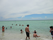 Swimming in Miami Beach