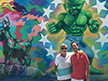 Ron and Steve at Wynwood Wall, Miami FL.