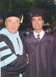 Steve and Chancellor Drummond at Pierce Graduation