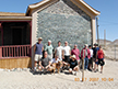 Steve, Marty, Larry, Greg, Steve, Kim, Rudolfo, Dan, Ted, Jim, Chris and Steve at Rhyolite Ghost Town.