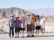 Great Outdoors campers at Zabriskie Point