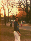 Gene Rector at Piedmont Park in Atlanta, GA 1988