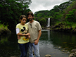 Miranda and Ron at Rainbow Falls