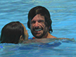 Ron in the pool