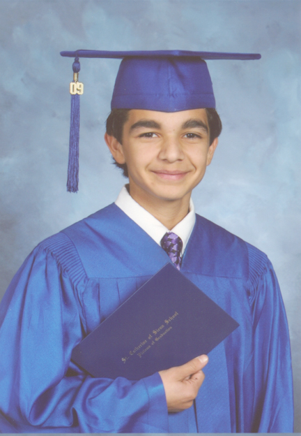 Johnny - 8th grade graduation