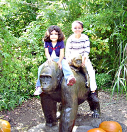 Johnny and Miranda at the Cincinnati Zoo