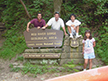 Steve, Ron, Johnny and Miranda at the Red River Gorge