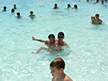 Ron and Miranda in Sunlight Pool