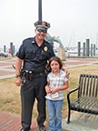 Miranda and a cop in Newport, Rhode Island