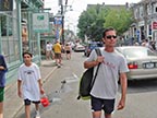 Johnny and Steve i Provincetown, Massachusetts