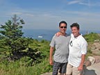 Steve on Cadillac Mountain, Arcadia Park, Bar Harbor, Maine