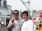 Steve and Ron in P'town, Massachusetts