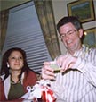 Ron opening presents