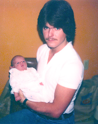 Uncle Ron and Patrick Joseph, Jr. 1980