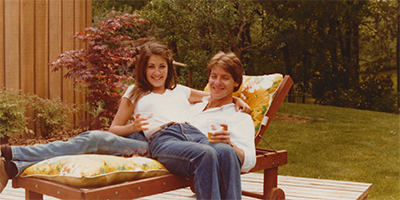 couple having cocktails and lounging