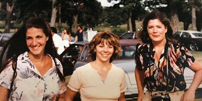 Hyatt employees at a picnic