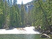 Navad Falls from the top of Vernal Falls